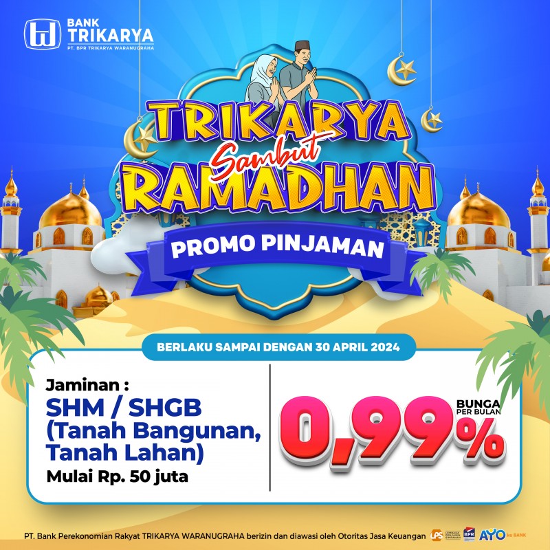 PROMO PINJAMAN JAMINAN SHM/SHGB SPESIAL RAMADHAN 2024